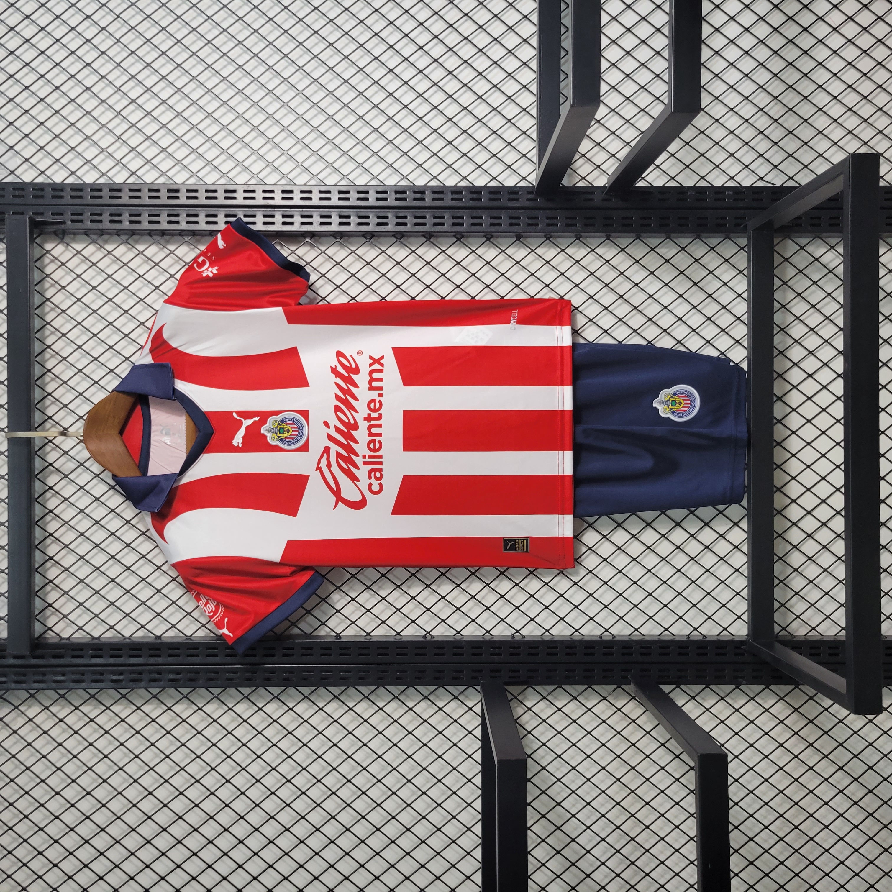 Chivas de Guadalajara 23-24 Home Stadium Kids Kit